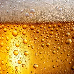 仕事終わりに一杯！キンキンに冷えたビール♪