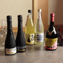 日本酒からワインまで、お料理に合わせて