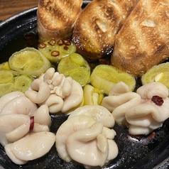 白子のアヒージョ