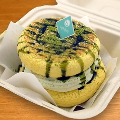 もちもち抹茶あんこパンケーキ