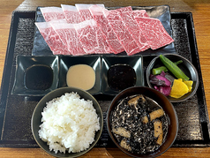 黒毛和牛 焼きすき焼きしゃぶ 朝焼けのコース写真