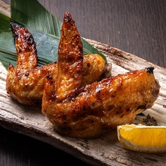 つくば鶏手羽先のにんにく胡椒焼き