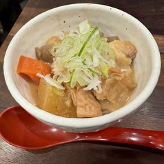 もつ煮ぶっかけ飯