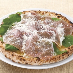 ナポリタイプ 生ハムとルッコラ