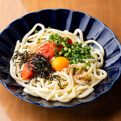 明太釜玉うどん