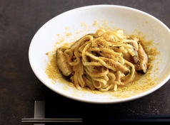 唐墨と椎茸の和え麺