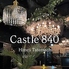 Cafe&bar Castle840 キャッスルハチヨンマルのロゴ
