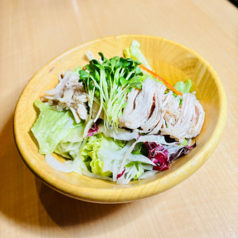 蒸鶏サラダ
