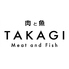 肉と魚 TAKAGIのロゴ