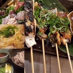 魚串barのコース写真