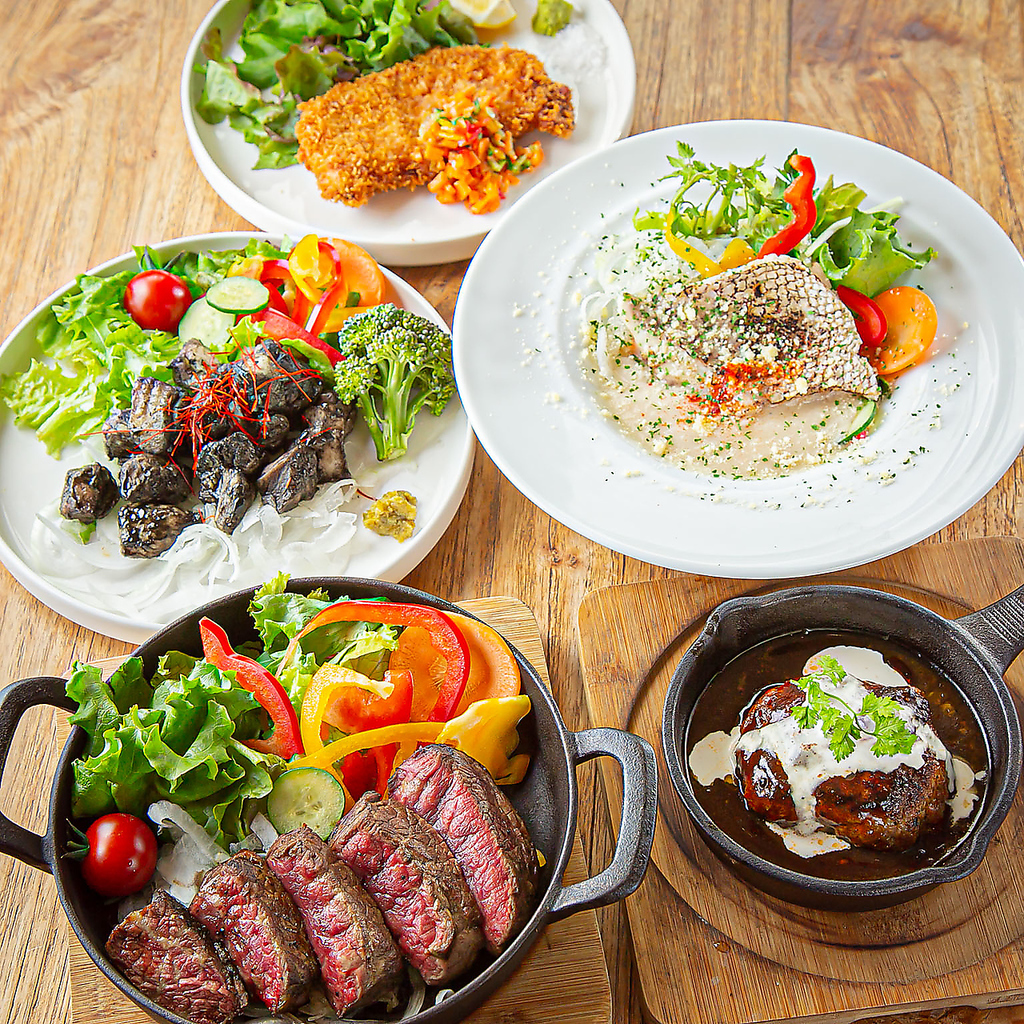 大阪　難波　ステーキ　洋食　宴会　女子会　記念日　誕生日　デート　貸切