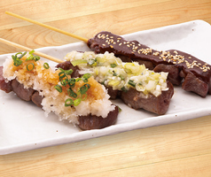 牛たん串3種盛合せ