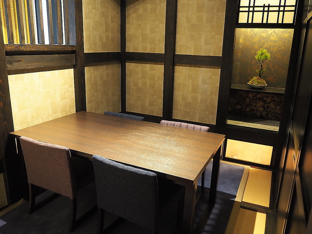 【個室】ゆったり寛げる大人の和空間で美食を愉しむ至福のひとときを…