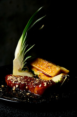 シェリービネガー酢豚　パイナップルのロースト