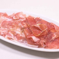 パンチェッタとハモンセラーノの盛り合わせ