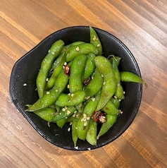 枝豆ペペロンチーノ