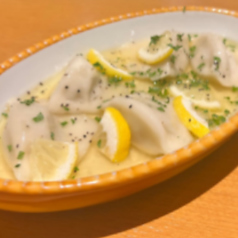 /トマトスープ水餃子
