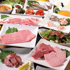 広島 焼肉 柳やのコース写真