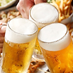 単品飲み放題プランがお得な1250円よりご用意!