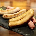 料理メニュー写真&nbsp;ウインナー3種盛り合わせ