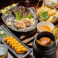 唐揚げ・卵焼き・釜飯…！お酒が進む定番おつまみ勢揃い