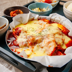 Love chicken by Danmi ラブチキンバイダンミ 韓国料理 ポチャ チーズ 難波のおすすめランチ1