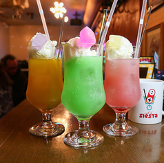 ソフトドリンクも多数ご用意