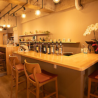 店名に込めたメッセージ「休息」を与える心に和む空間◎