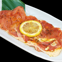 味噌漬け厚切りポークステーキ／レモンチキンペッパーステーキ