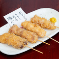 料理メニュー写真 串カツ4種揚げ