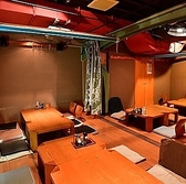 大人数でのプライベートな宴会なら「かちかち山」の貸切がおすすめ！日～木曜は、25名様以上から2階フロアの貸切を承っております◎会社行事やサークルのお集まりなど、周りを気にせず盛り上がりたい時にぴったりです◎広々としたお座敷空間で、贅沢な宴会をお楽しみください。