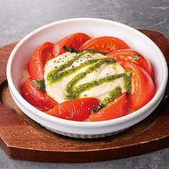 モッツァレラチーズの焼きカプレーゼ