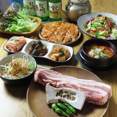 本格韓国料理 GOGIIYAGI 肉の物語のコース写真