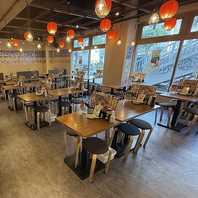 広々お席◎最大134名様まで☆宴会、女子会にも