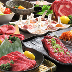 自慢の食べ放題コースは4種類！シーンや予算に合わせて多数ご用意しております。