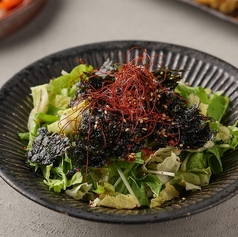 韓国海苔たっぷり チョレギサラダ