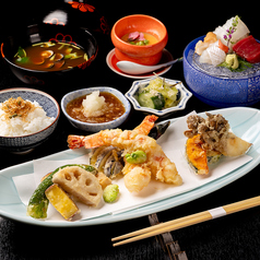 ■天ぷら御膳セット　4800円の写真