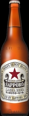 瓶ビール　サッポロラガービール　大瓶