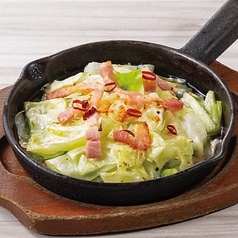 キャベツのペペロンチーノ