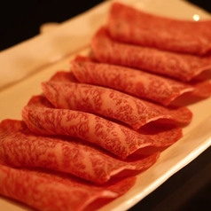 希少部位の焼きしゃぶ(※2人前から)