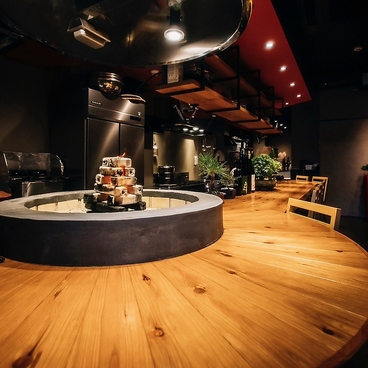 炉端。たみじ屋の雰囲気1
