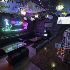 ボックスタイプのテーブル席！