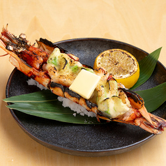 大海老のアボカドバター焼き