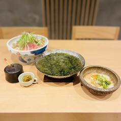 あおさ海苔と六穀豚のとろろしゃぶしゃぶ