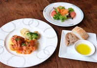 ランチセットチキンのカチャトーレ