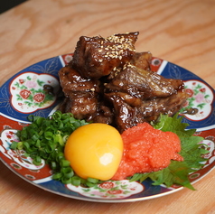 明太月見焼き肉