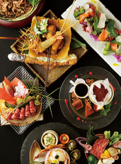 花串庵バルのコース写真