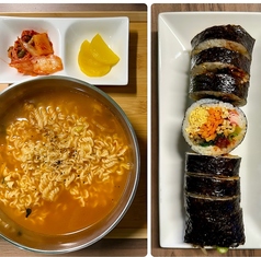 ミョルチュキンパ＆ラーメンセット