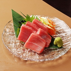 生本鮪の中トロのお刺身