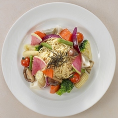 野菜の和風スパゲティ